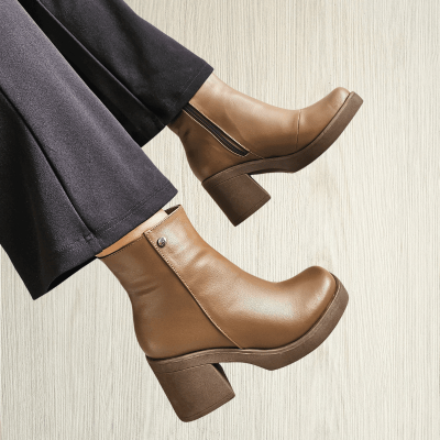 BOTÍN CASUAL - Código: BC369-CAFE-35