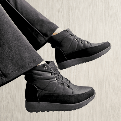 BOTÍN IMPERMEABLE ÁRTICO-NEGRO-38