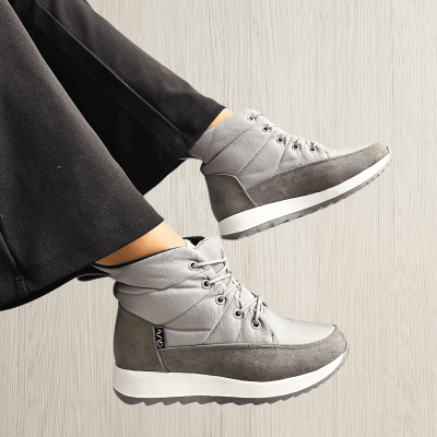 BOTÍN IMPERMEABLE ÁRTICO-PLOMO-38