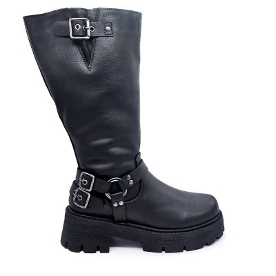 BOTA CASUAL - Código: BLC19 -NEGRO-36