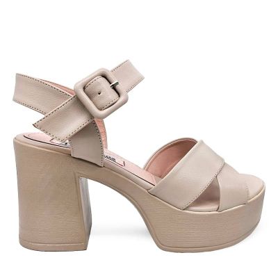 SANDALIA CASUAL - Código: SC04-BEIGE-37
