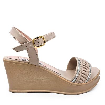 SANDALIA CASUAL - Código: SC35 NUDE-BEIGE-37