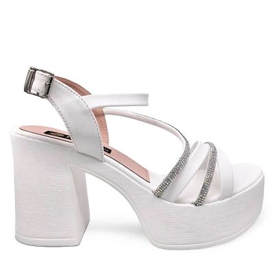 SANDALIA CASUAL - Código: SC40-BLANCO-37