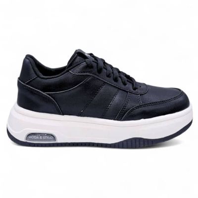 ZAPATILLAS URBANAS - Código: ZU219-NEGRO-38