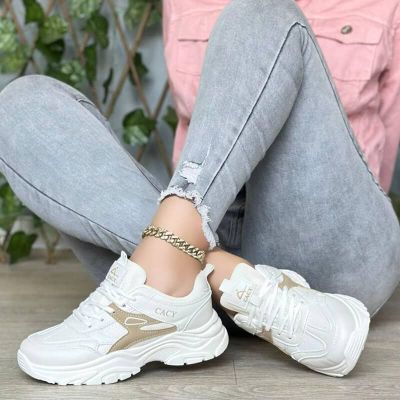 ZAPATILLAS URBANAS - Código: ZU97 BEIGE